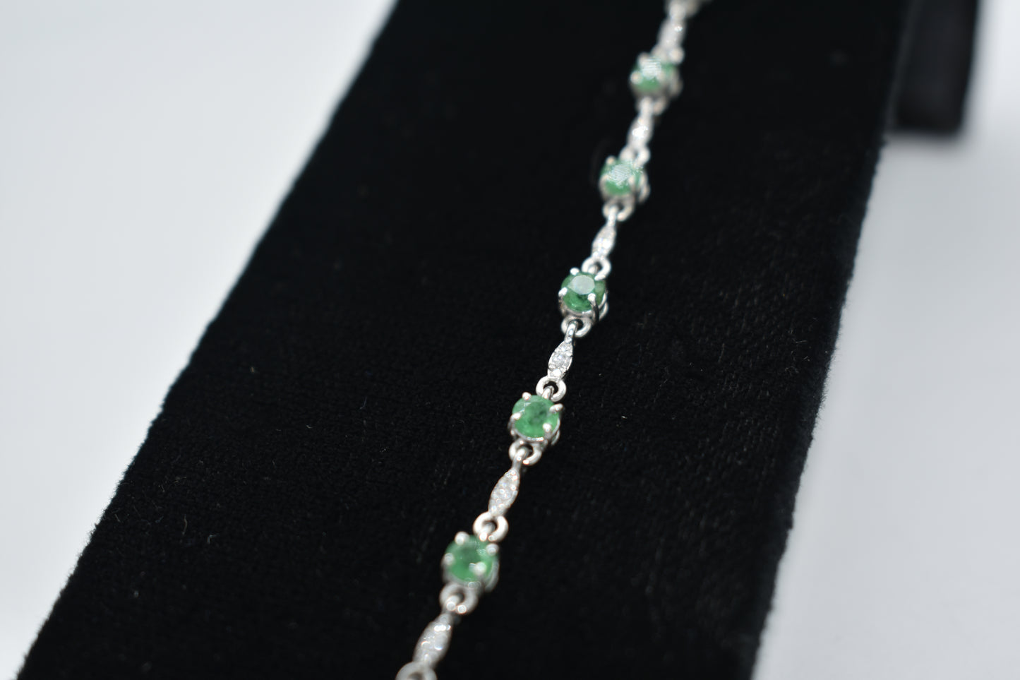 Bracciale di smeraldi