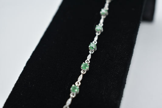 Bracciale di smeraldi
