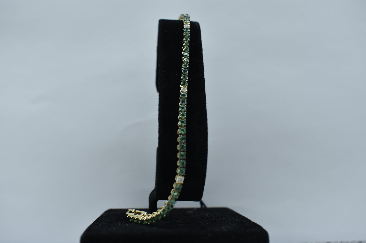 Bracciale tennis di smeraldi